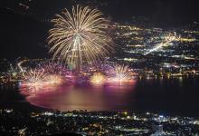 諏訪湖祭湖上花火大会（8月15日）