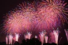 勝毎花火大会（帯広市：8月13日）