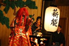 中尊寺薪能