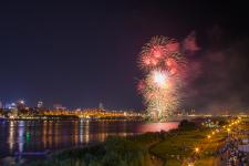 仙台七夕花火祭り（仙台市：8月5日）