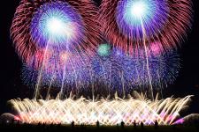 赤川花火大会（鶴岡市：8月17日）