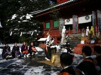 餅練り（日光山輪王寺）