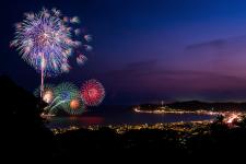 鎌倉花火大会（鎌倉市：7月17日）