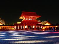 瑞龍寺ライトアップ