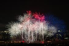 北日本新聞納涼花火（富山市：8月1日）