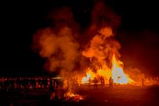 能登島向田の火祭