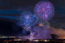 神明の花火大会（市川神明町：8月7日）
