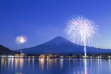 河口湖湖上祭（富士河口湖町：8月5日）