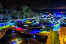 国営アルプスあづみの公園イルミネーション（堀金・穂高地区）