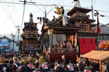 垂井曳山まつり（八重垣神社）
