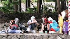 数河獅子（白山神社）