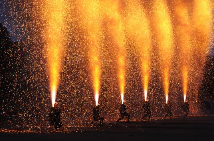 豊橋祇園祭（手筒花火）（2020年6月26,27日）