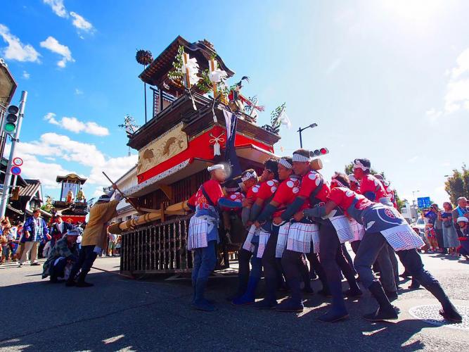 有松山車祭り