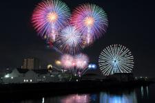 ISOGAI花火劇場in名古屋港（名古屋市：12月21日）
