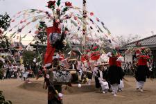勝手神社の神事踊