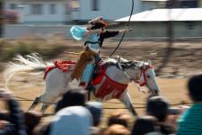 節句祭・流鏑馬神事,苗村神社