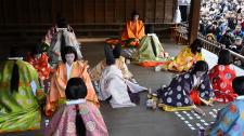 かるた始め式（八坂神社）