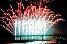 猪名川花火大会（川西市：8月17日）