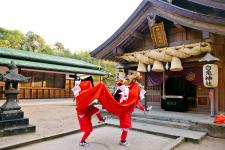 白兎神社元旦祭
