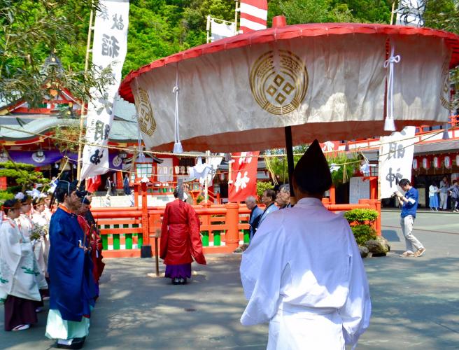 太皷谷稲成神社春季大祭