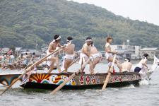 萩の和船大競漕