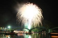 錦帯橋花火大会（8月第１土曜日）