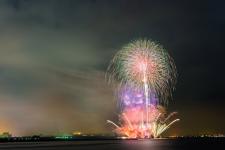 伊予彩まつり花火大会（伊予市：7月28日）
