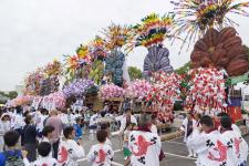 苅田山笠