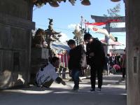 湊疫神宮灰振り祭り