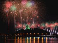 九州花火大会（唐津市：10月）