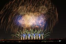 江津湖花火大会（熊本市：8月24日）