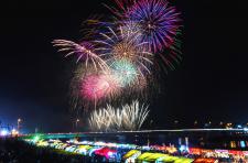 玉名納涼花火大会（玉名市：10月5日）