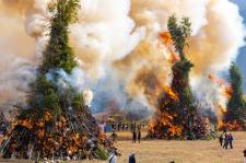みどりかわ湖どんど祭り