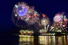 かごしま錦江湾サマーナイト大花火大会（鹿児島市：8月24日）