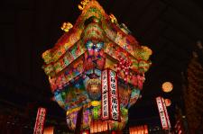 能代七夕「天空の不夜城」