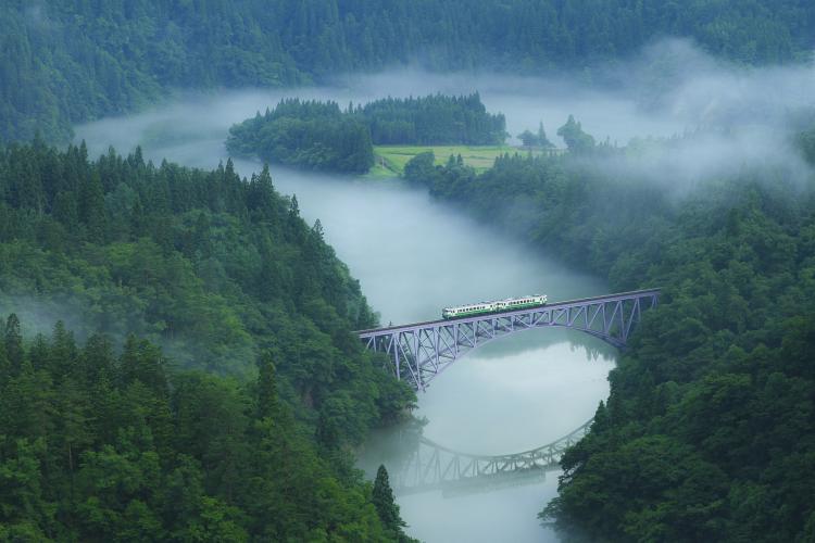第一只見川橋梁展望台