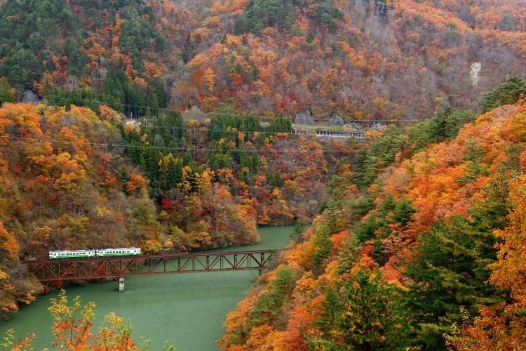 第一只見川橋梁展望台