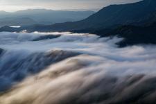 枝折峠の滝雲