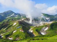 地獄谷展望台（立山黒部）