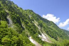 悪城の壁展望台（立山黒部）