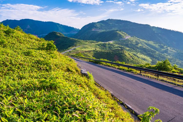 志賀草津道路(長野県側)