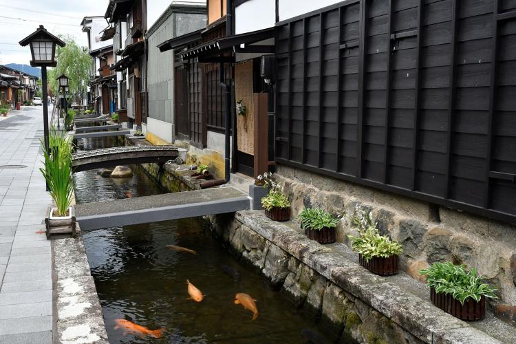 白壁土蔵街(飛騨古川)