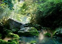 円原の伏流水