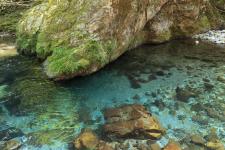 円原の伏流水