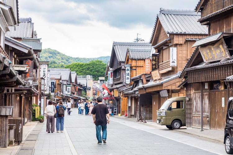 伊勢神宮 おはらい町・おかげ横丁