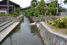高島市針江地区