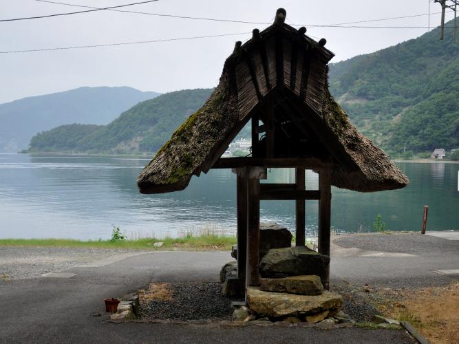 菅浦の湖岸集落景観