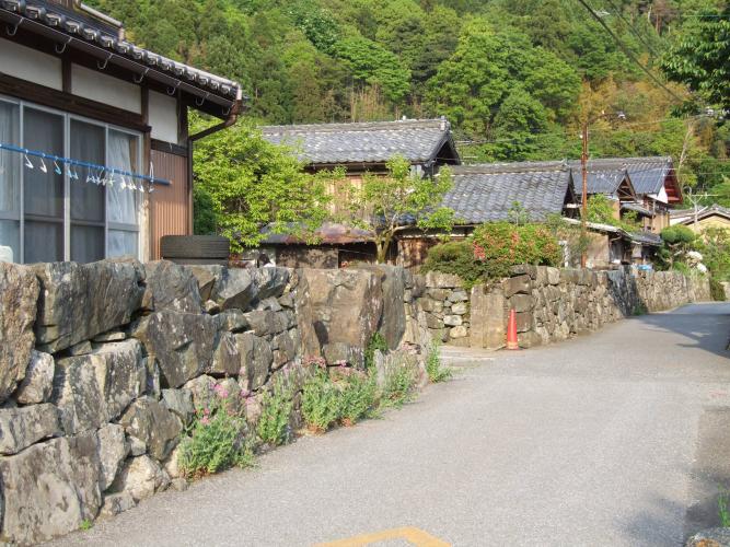菅浦の湖岸集落景観