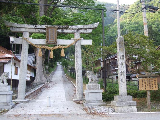 菅浦の湖岸集落景観