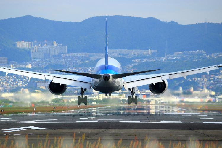 千里川土手(大阪国際空港)